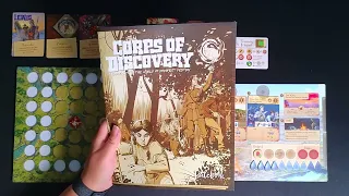 Corps of Discovery Board Game - Solo Overview and First Impressions | DaniCha