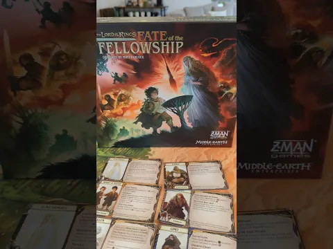NEW Lord of the Rings board game - Fate of the Fellowship!! #lordoftherings #boardgame
