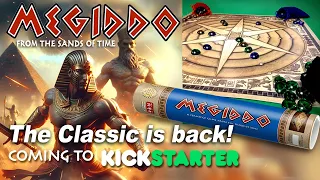 Kickstarter announcement: Megiddo, the award-winning tabletop abstract strategy game, is coming back