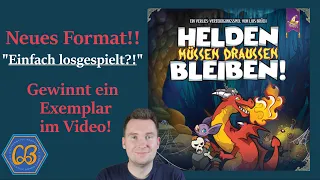 Einfach losgespielt?! - Let´s Play "Helden müssen draußen bleiben" - Inkl. Gewinnspiel