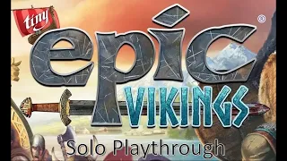 Tiny Epic Vikings Solo Playthrough w Expansions