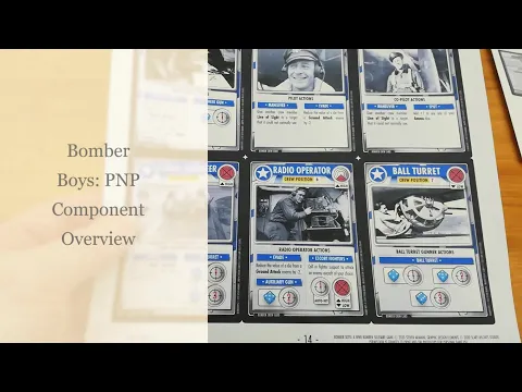 Bomber Boys (Free solo PnP game) - Component Overview - Diagonal Move