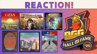 BoardGameGeek - Hall of Fame! (REACTION)