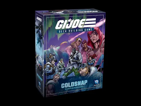 GI Joe Deck-Building Game Coldsnap Expansion by Renegad Game Studios Unboxing