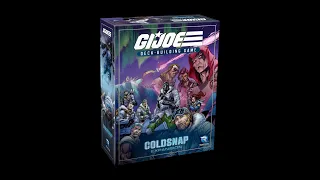 GI Joe Deck-Building Game Coldsnap Expansion by Renegad Game Studios Unboxing