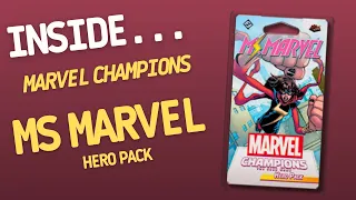 MARVEL CHAMPIONS Ms Marvel Hero Pack | Inside #61