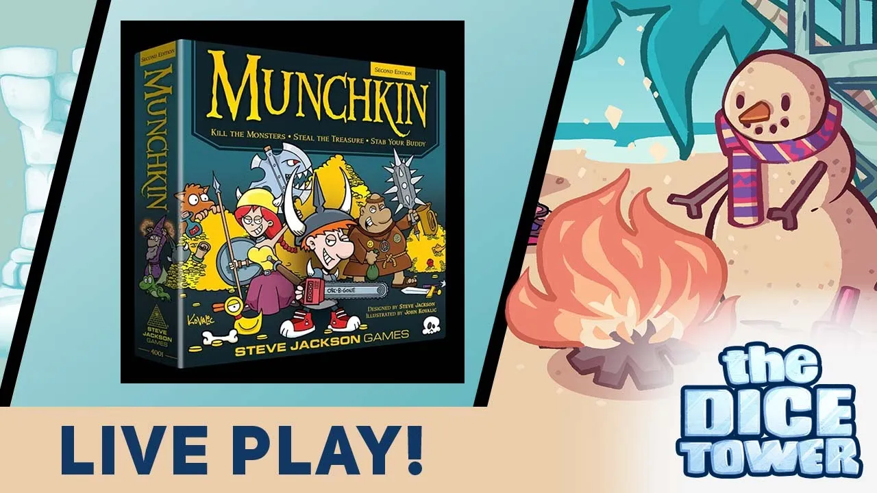 Live Play - Munchkin Second Edition