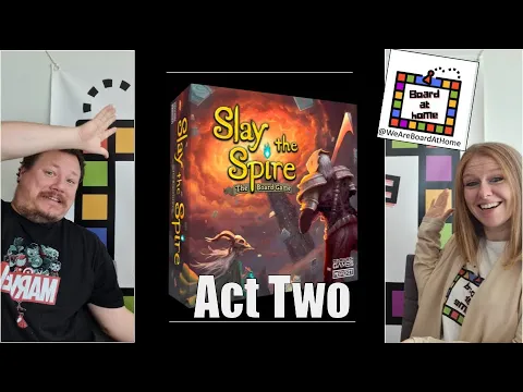 Slay The Spire: The Board Game Act 2 Playthrough (2 Player)