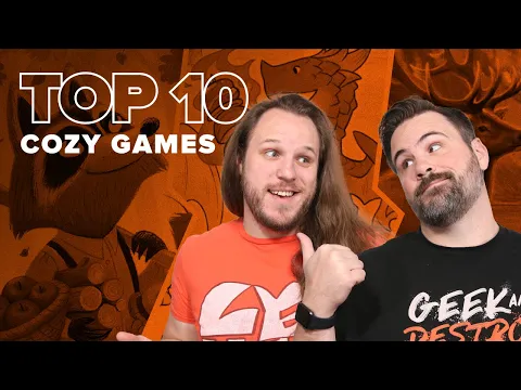 Top 10 Cozy Games - BGG Top 10 w/ The Brothers Murph
