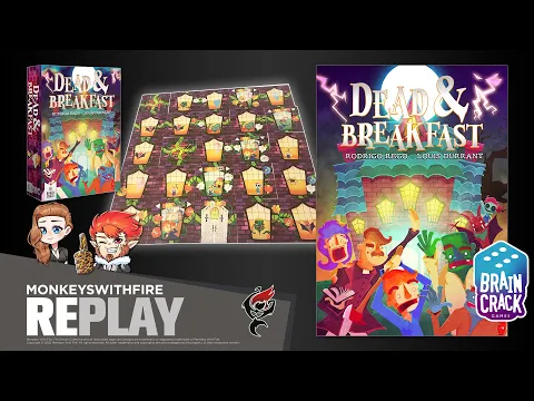 DEAD & BREAKFAST - BRAINCRACK GAMES | BOARD GAME LIVE PLAY |