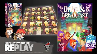 DEAD & BREAKFAST - BRAINCRACK GAMES | BOARD GAME LIVE PLAY |