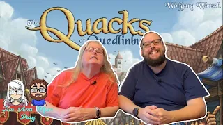 The Quacks of Quedlinburg | How to Play with Gameplay | Tom and Mom Play Board Games