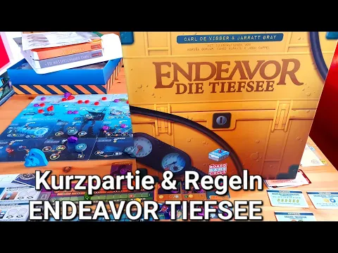 Kurzpartie ENDEAVOR: DIE TIEFSEE // #brettspielvibes