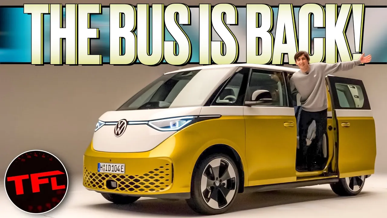This Is It: The Volkswagen ID. Buzz Brings The Classic Microbus Into The Electric Age!