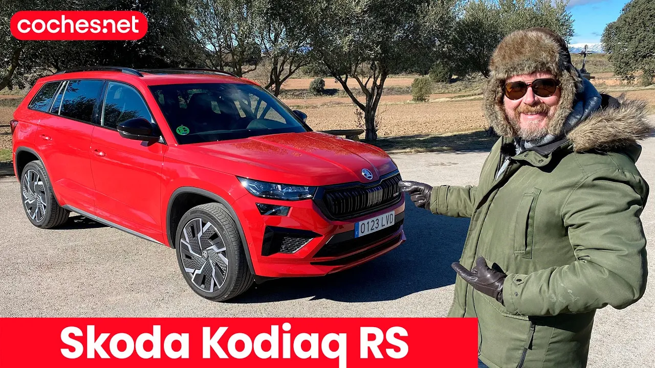 Skoda Kodiaq RS 2023 | Prueba / Test / Review en español | coches.net