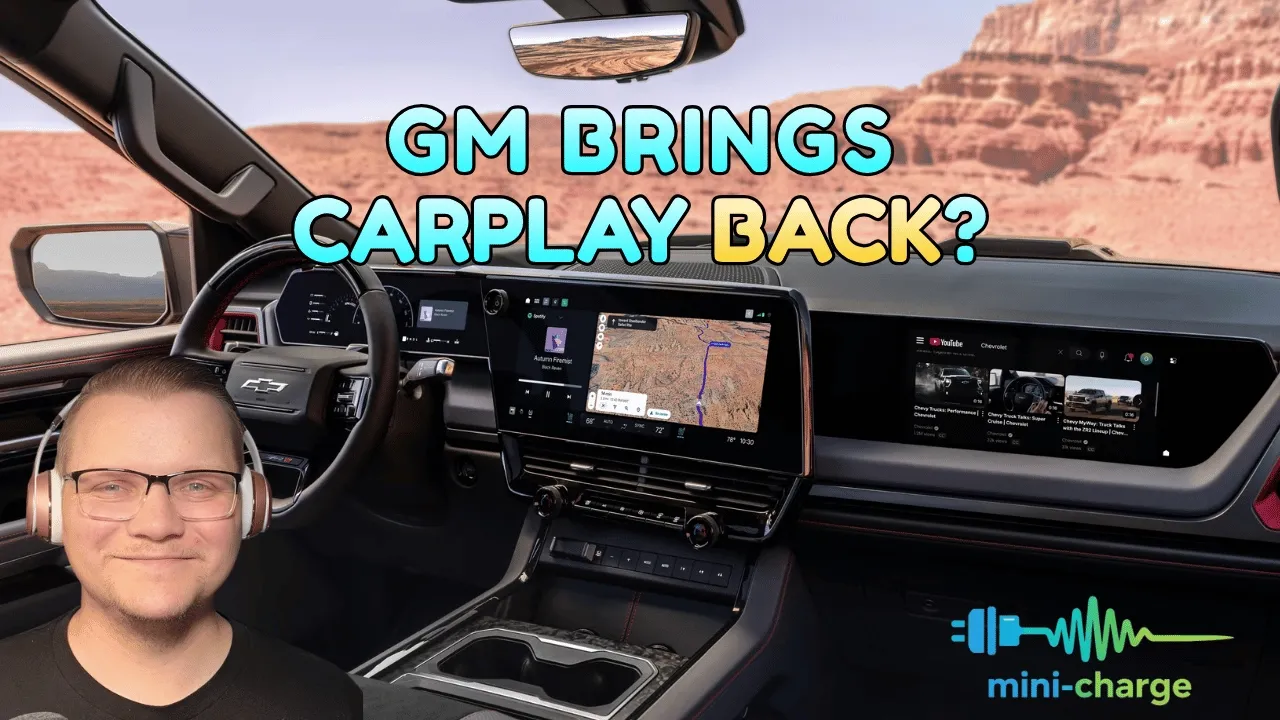 GM Reverses Course - CarPlay is BACK?