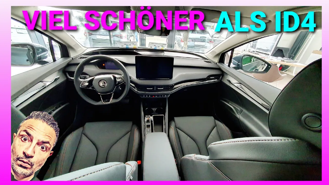 Skoda Enjaq Innenraum vs VW ID.4 Bin schockiert!