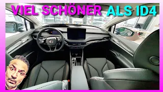 Skoda Enjaq Innenraum vs VW ID.4 Bin schockiert!