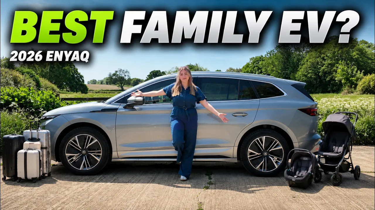 The Family EV Everyone Still Needs To Beat? | Skoda Enyaq Facelift Review