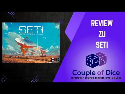 SETI: Auf der Suche nach außerirdischem Leben - Review - Brettspiel - Couple Of Dice