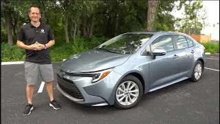 Is the 2024 Toyota Corolla XLE a BETTER hybrid sedan than a 2025 Honda Civic Touring?