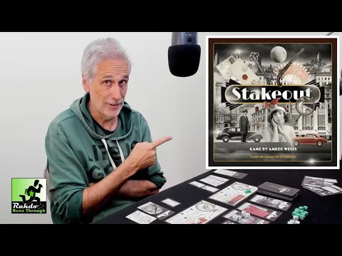 Stakeout ►►► This film noir dice game has two things I rarely see in boardgame design!