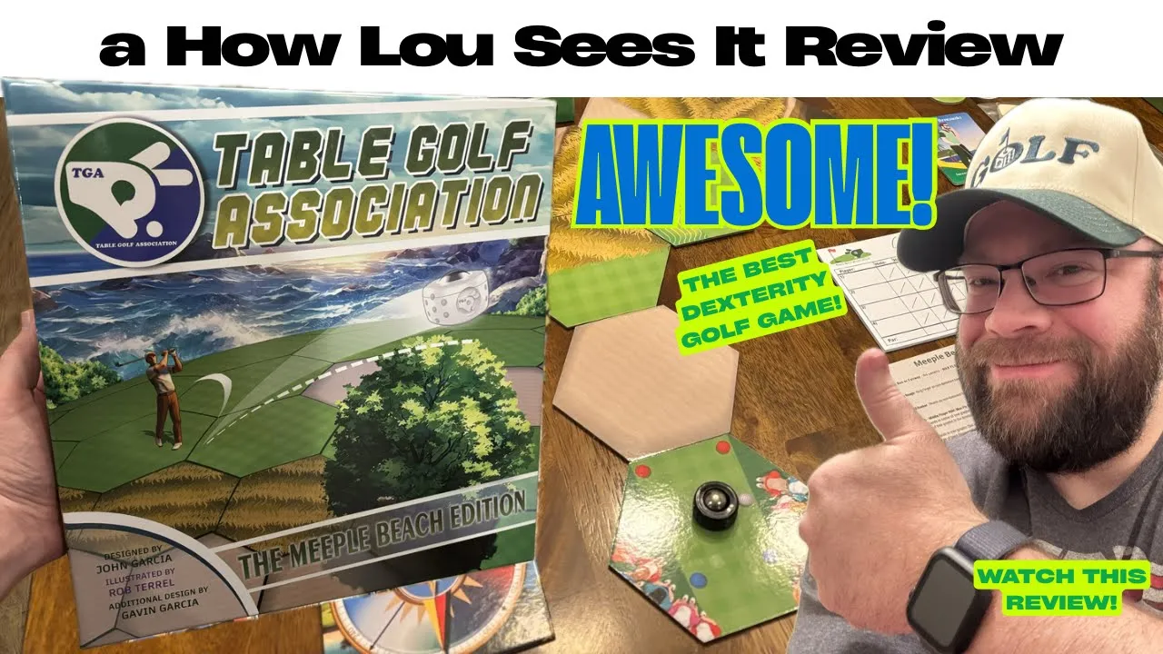 Table Golf Association The Meeple Beach Edition Review