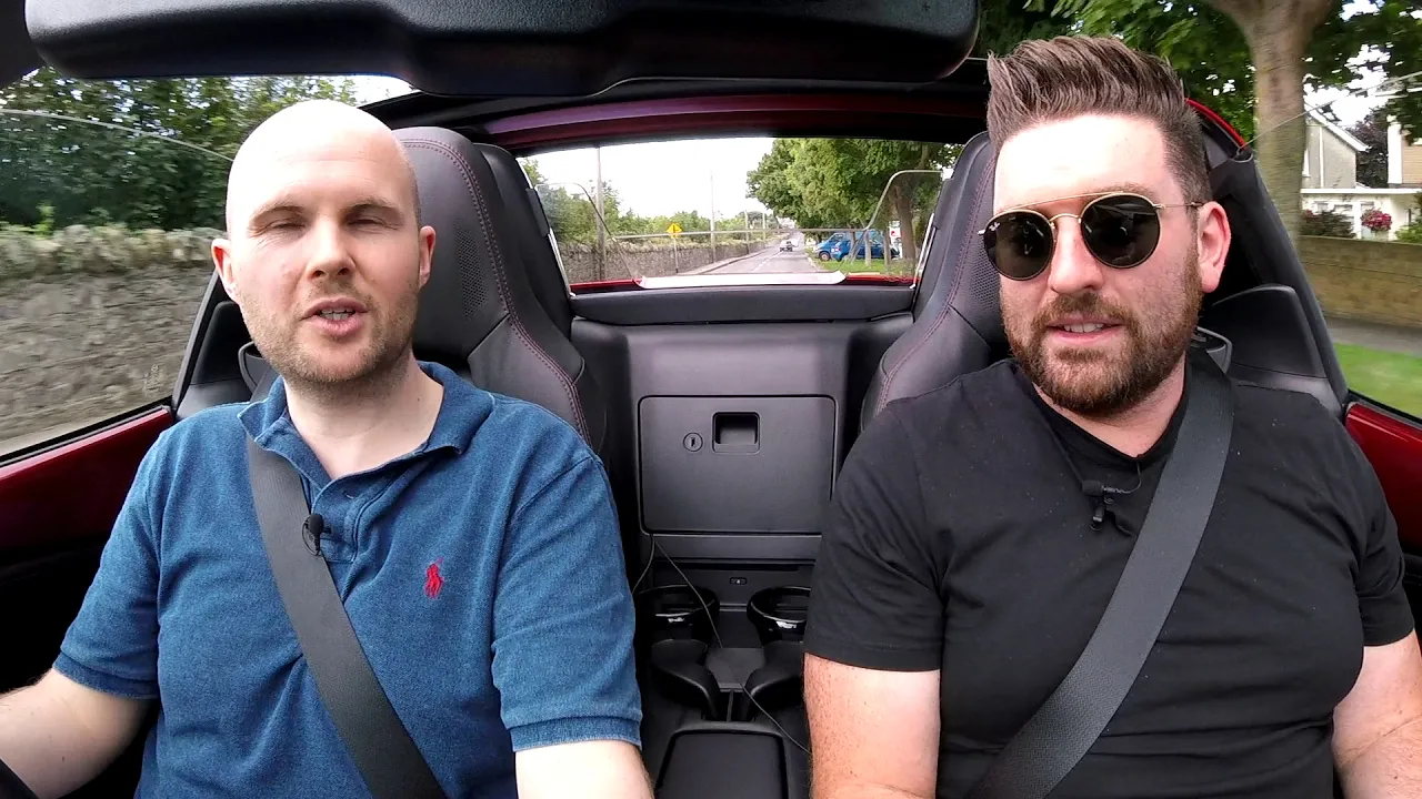 Mazda MX-5 review and chats with Vinny #Kodaline! #MazdaMX5 #NobbyOnCars #MX5Roadster