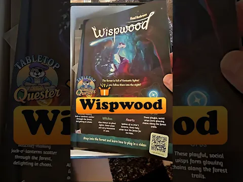 #Wispwood #boardgame speed unboxing
