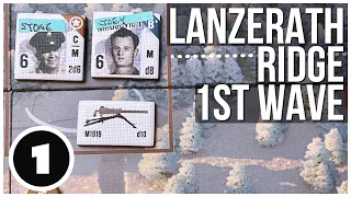 Lanzerath Ridge Playthrough - 1 | DVG Dan Verssen Games | Wargame Historical Game | Nils Johansson