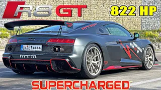 822HP Audi R8 V10 GT SUPERCHARGED by MTM // REVIEW on AUTOBAHN