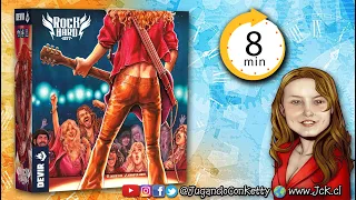 Rock Hard 1977 en 8 minutos [Juego de Mesa / Cómo se Juega / JcK / Devir]
