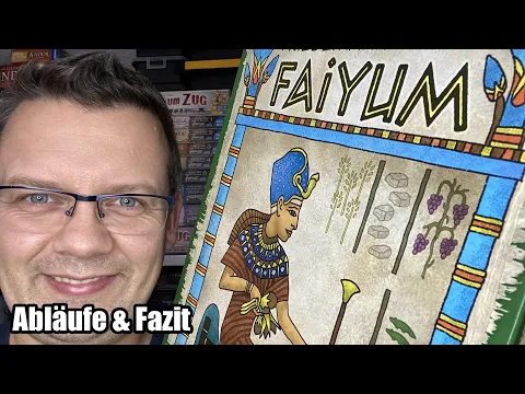 Faiyum (2F) - ab 12 Jahre - Kennerspiel mit spannenden Mechanismen und spezieller Grafik