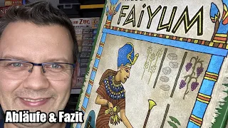Faiyum (2F) - ab 12 Jahre - Kennerspiel mit spannenden Mechanismen und spezieller Grafik