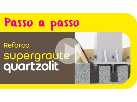 Argamassa Graute Interno e Externo Cinza 20kg Quartzolit