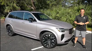 The 2026 Volvo XC90 T8 Ultra is a midsize luxury SUV that's EXPENSIVE