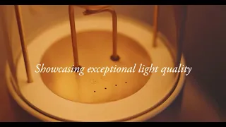 Tala x Farrow & Ball Muse Portable Lamp, Candlenut White product video.