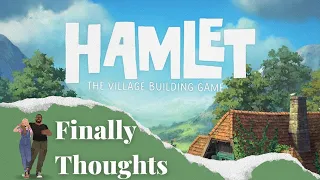 Finally Thoughts - Hamlet