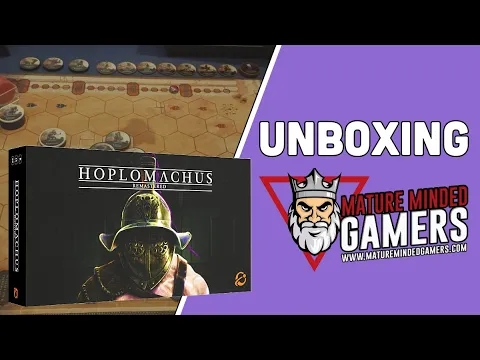 Hoplomachus: Remastered - Unboxing & First Impressions! ️️