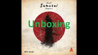 Small Samurai Empires - Unboxing - El club del dado