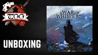 A War of Whispers Board Game Unboxing