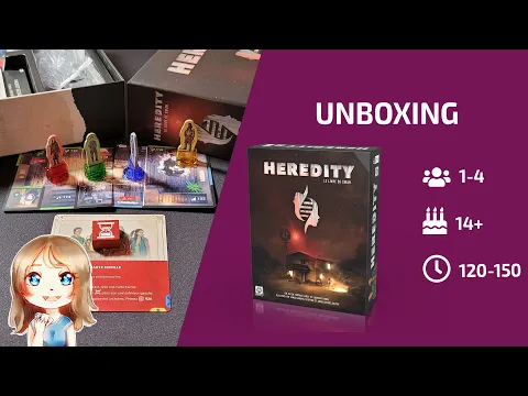 HEREDITY | Unboxing de ce nouveau jeu narratif !
