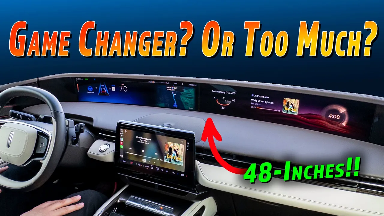 Lincoln’s Future Is Full Of HUGE Screens, Here’s How They Work!