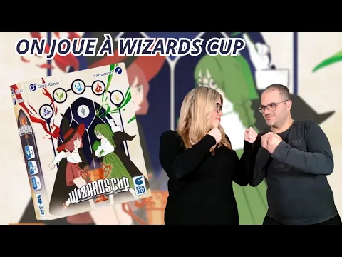 { Règles Et Partie } ON JOUE À WIZARDS CUP | Jeu De Société | La Boite De Jeu