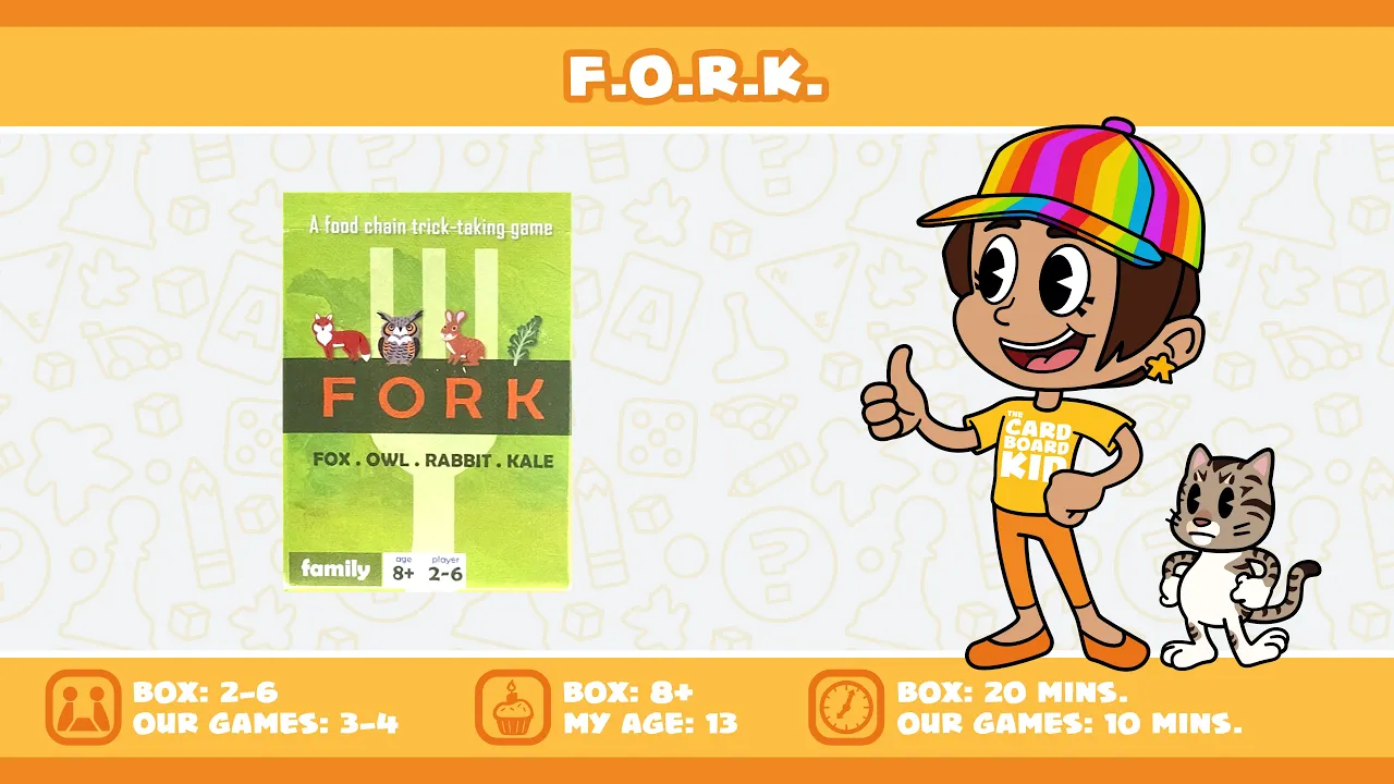 The Cardboard Kid - 356: F.O.R.K.