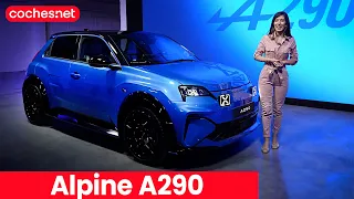 ALPINE A290: Un Renault 5 más deportivo | Primer vistazo / Novedad en español | coches.net