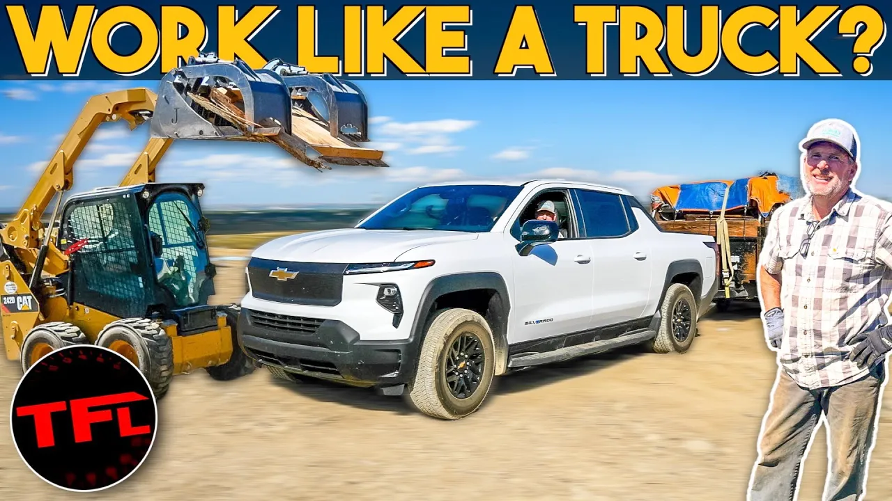 Old vs New Work Truck - Can the 2024 Chevy Silverado EV Work As Hard As A Classic GM Truck?