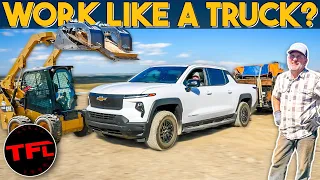 Old vs New Work Truck - Can the 2024 Chevy Silverado EV Work As Hard As A Classic GM Truck?
