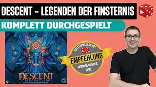 Descent - Legenden der Finsternis • Komplett durchgespielt und rezensiert - Brettspiel im Test