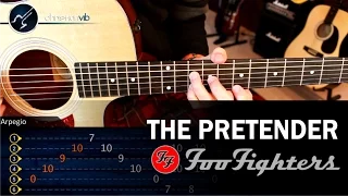 Como tocar The Pretender FOO FIGHTERS en Guitarra Acustica o Electrica | Tutorial COMPLETO
